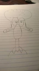 squidward without color