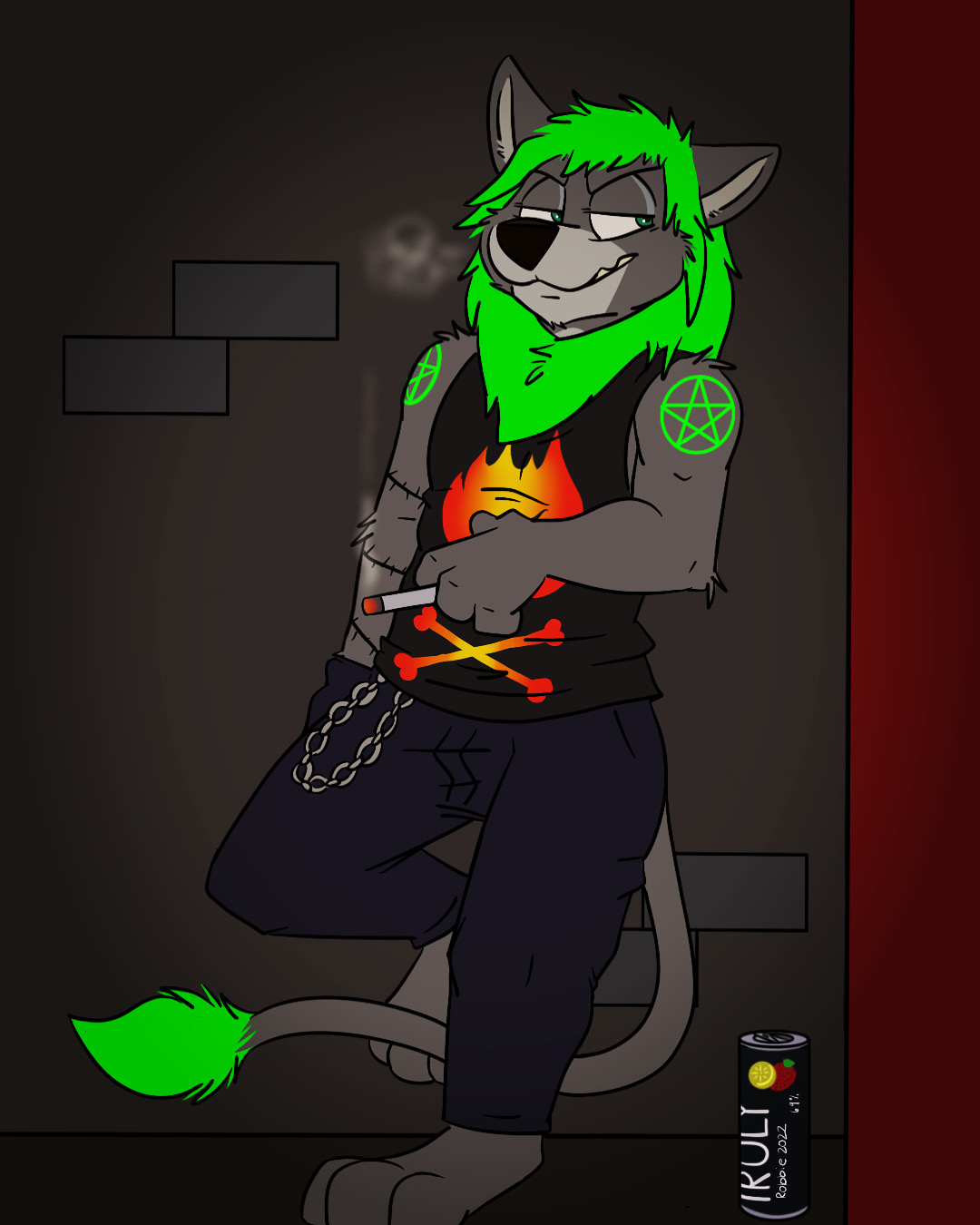 Deviantart Furry Racing Comm from a furry artist by LeiyonSharpfang on DeviantArt