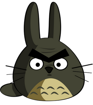 Angry Totoro!