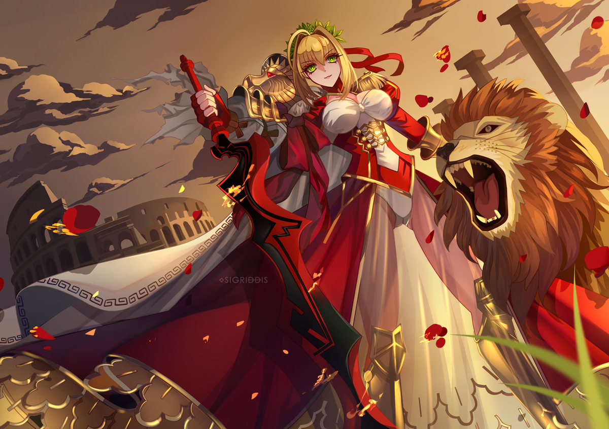 Nero Claudius - Fate Grand Order by Sigriddis on DeviantArt