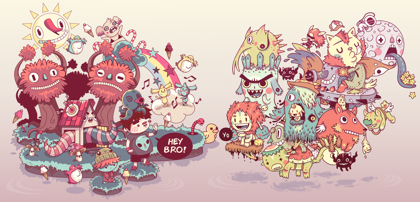 Картинках, психоделические открытки с днем рождения