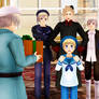 MMD Hetalia - Happy birthday, Sealand!