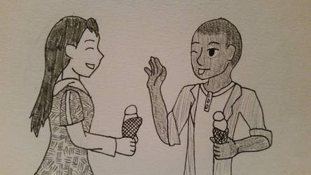 Day 11 Enjoying Dessert by MidnightTarot