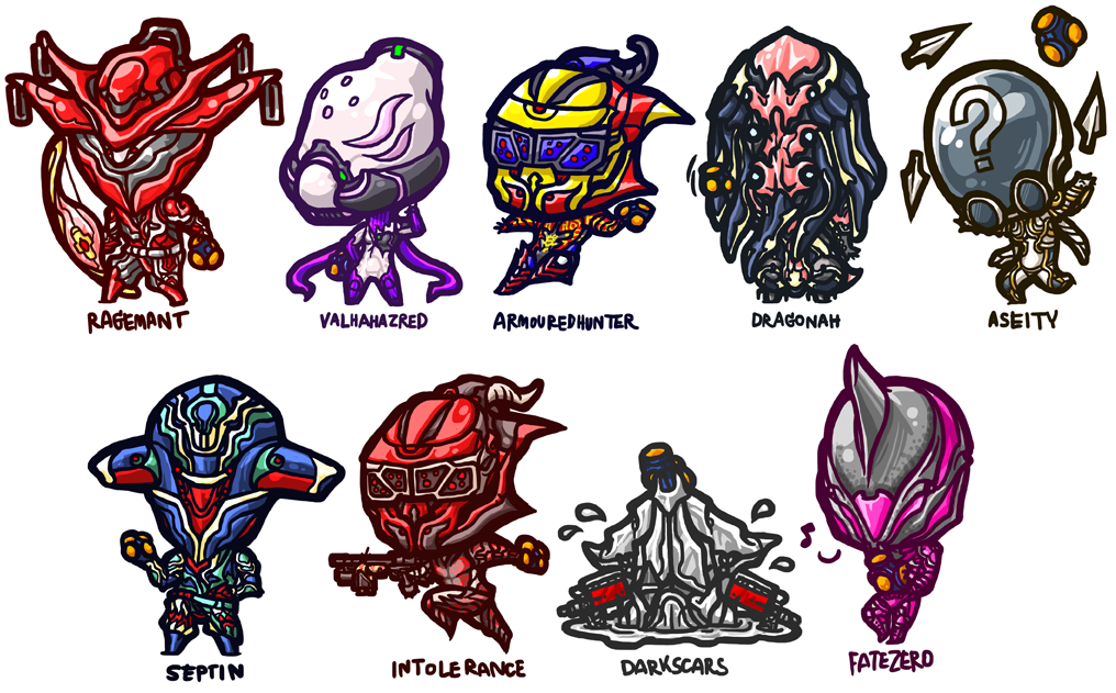 Warframe - Tethra Doom Chibi Reward