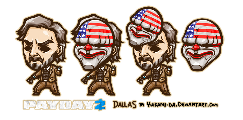 PAYDAY2 - Dallas Chibi