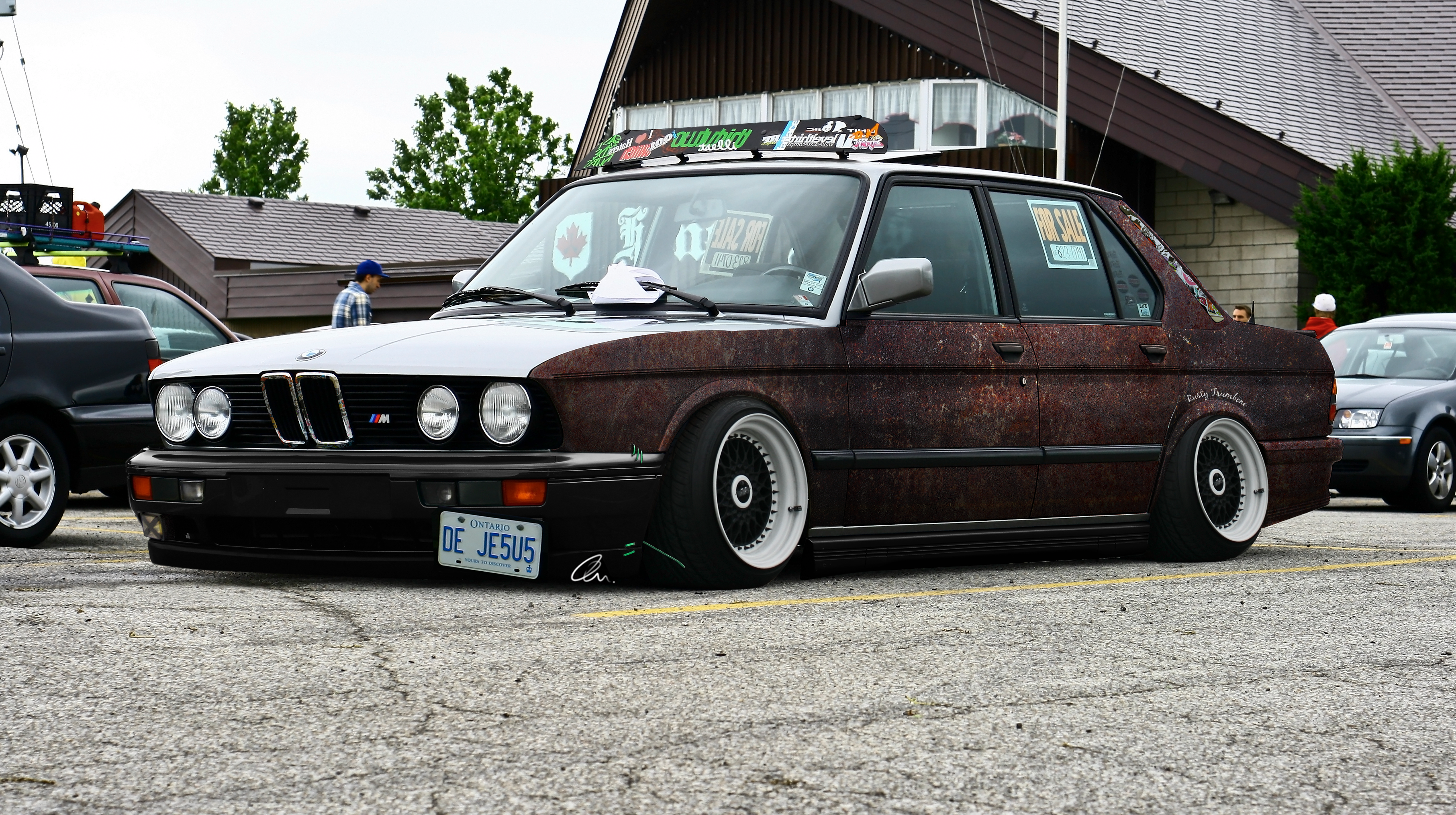 Stance Rusty BMW