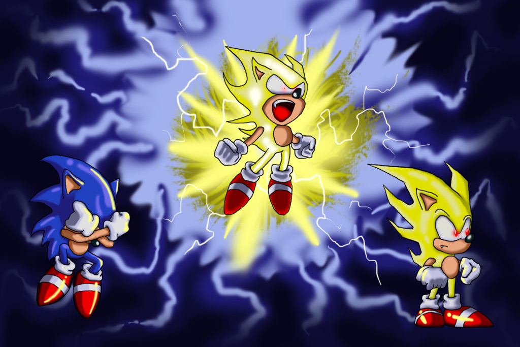 super sonic x by monkeyops on DeviantArt