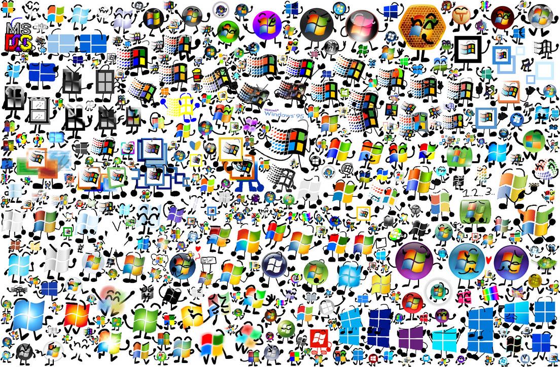 All Windows OS by Wie71Secondevain on DeviantArt