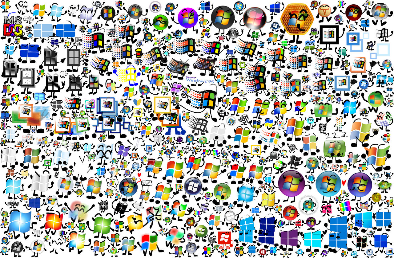 All Windows OS by Wie71Secondevain on DeviantArt