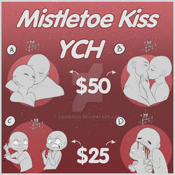 Mistletoe Kiss YCH (READ INFO)