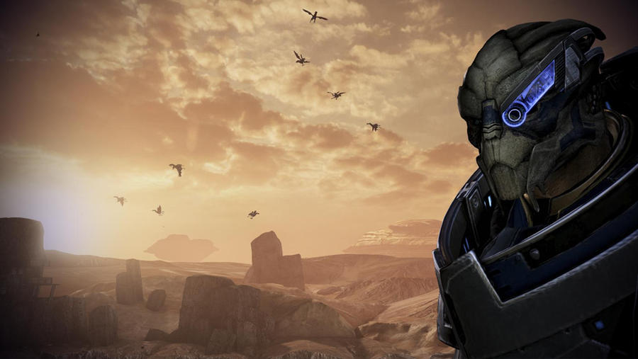 ME3: Leviathan Garrus wallpaper1