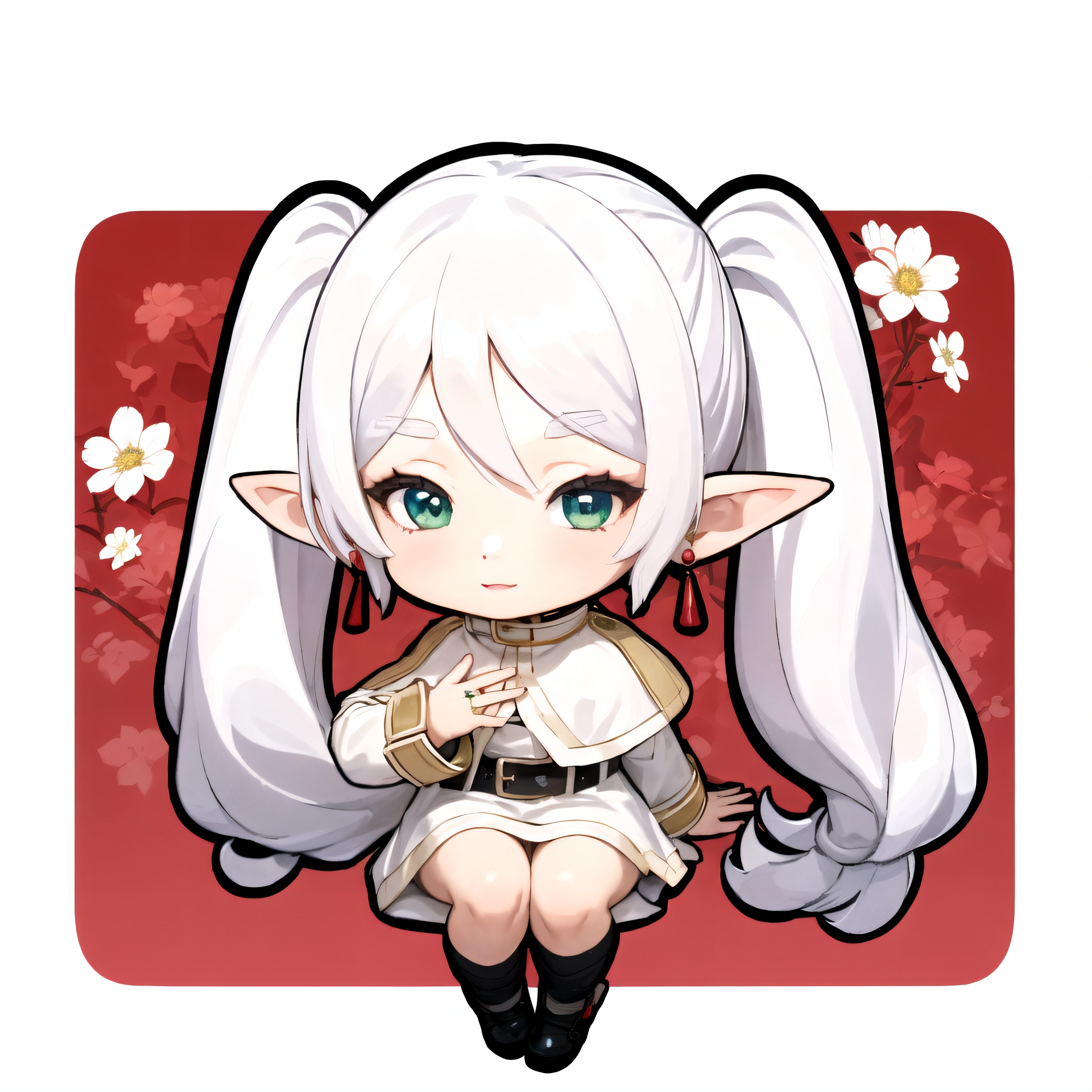 CHIBI STICKER FRIEREN by Hriful on DeviantArt