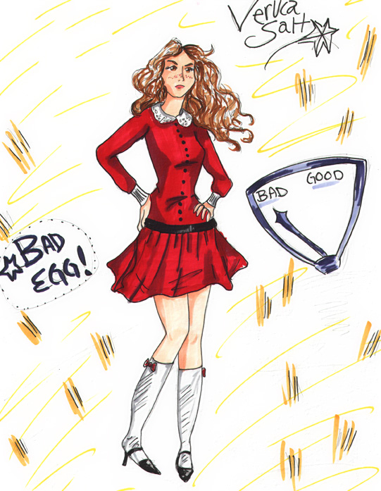 Veruca Drawing Willy Wonka Veruca Salt Egg