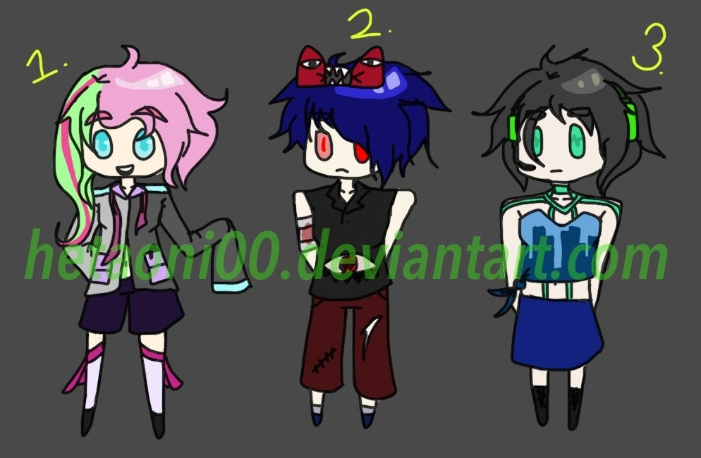 Random Adopts [EDIT: NOW SET PRICES] [1/3 OPEN] by Hetaoni00