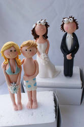 Wedding couple figurine