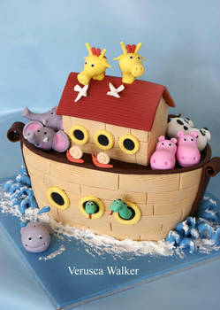 Noah Ark 3D Cake