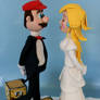 Mario and princess peach