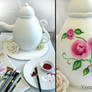 Hand painted Teapot