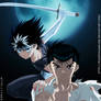 Yusuke and hiei