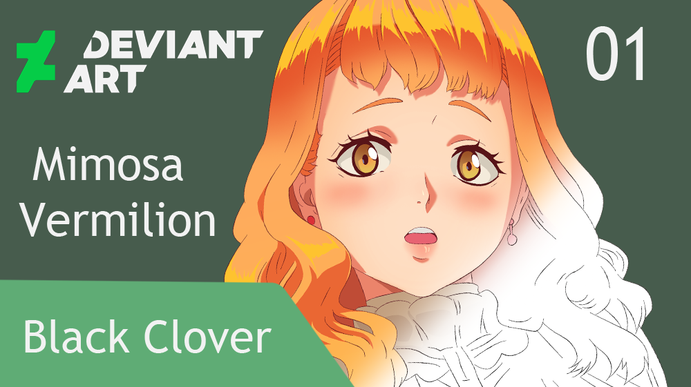 Black Clover Mimosa Vermilion SpeedPaint by Black Clover Mimosa Vermilion SpeedPaint by