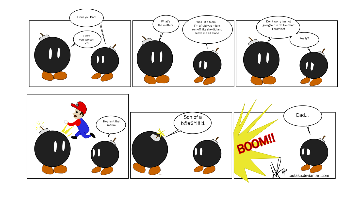 Super Mario - Bomb Omb BOOM by toutaku on DeviantArt