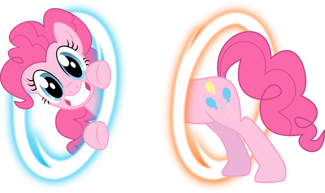Pinkie Portal by BlackGryph0n