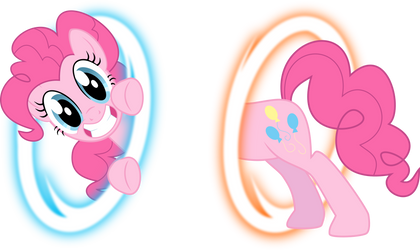 Pinkie Portal by BlackGryph0n