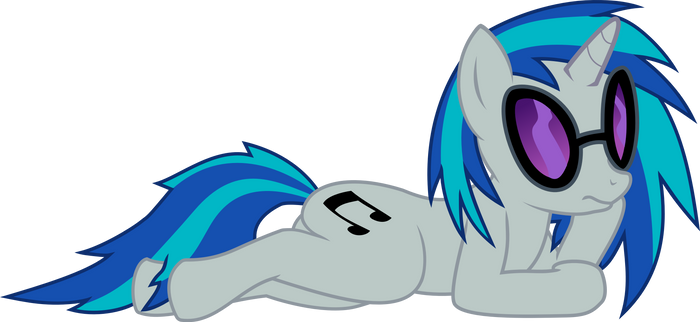 Vinyl Scratch Chillin'