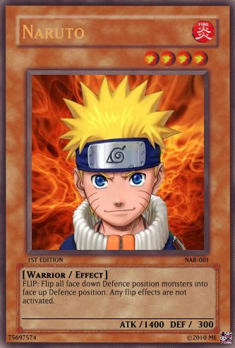 Naruto Uzumaki Yu-Gi-Oh Card by dazkid33 on DeviantArt