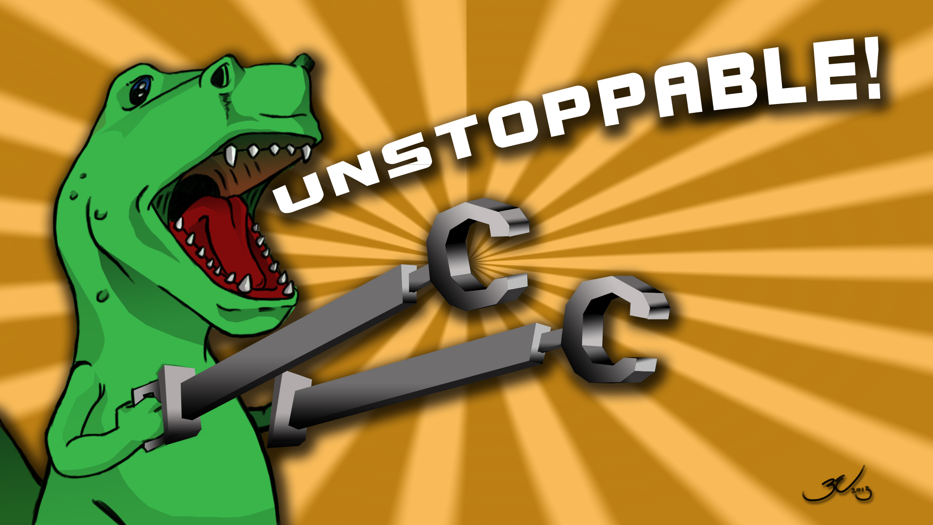 Unstoppabble T-Rex!