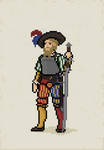 Landsknecht holding a Zweihander by pixelhalberd