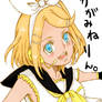 Kagamine Rin- Lineart Colored