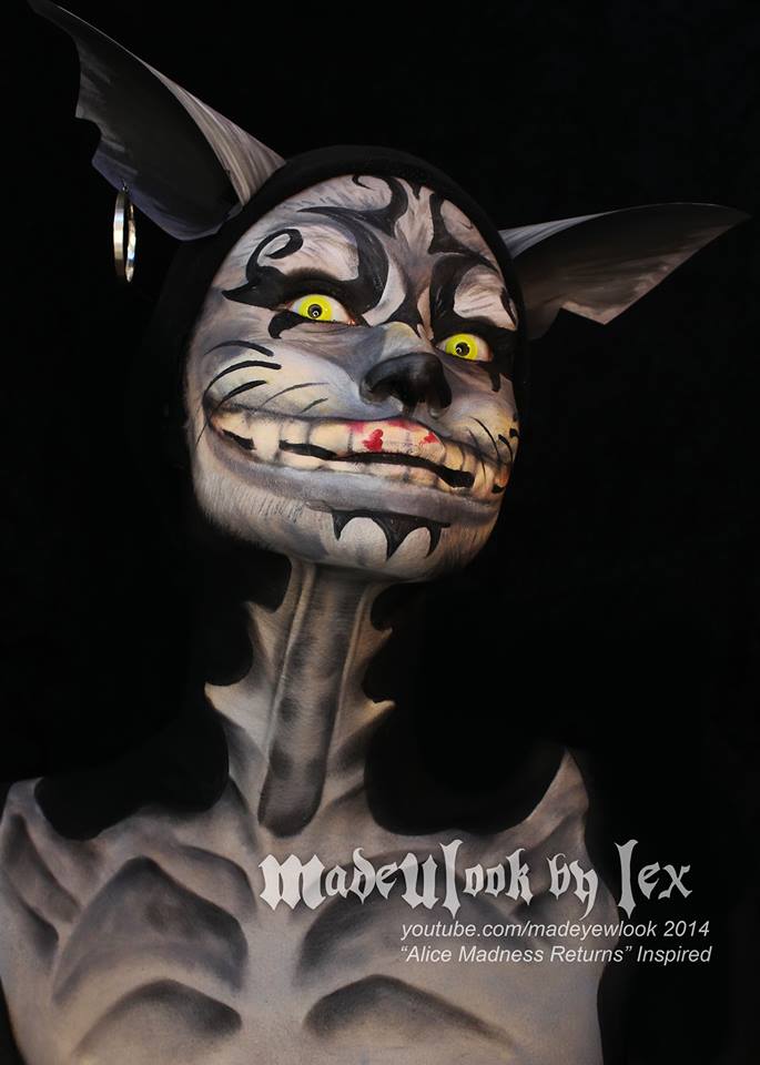 Cheshire Cat - Alice Madness Returns Body Paint