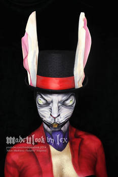 White Rabbit - Alice Madness Returns Body Paint