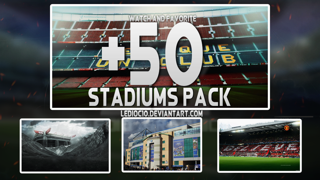 STADIUM PACK +50 STADIUM WALLPAPER