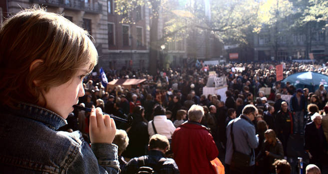 In Occupy Amsterdam...