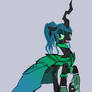 Gothic Metal Queen Chrysalis WIP 1
