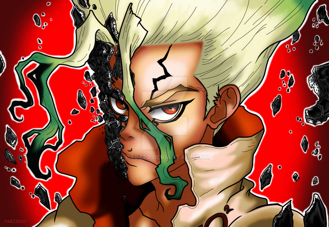 Senku by Pabz20 on DeviantArt