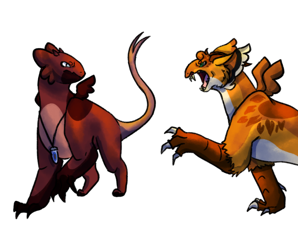 Arguing by DrynnBin on DeviantArt