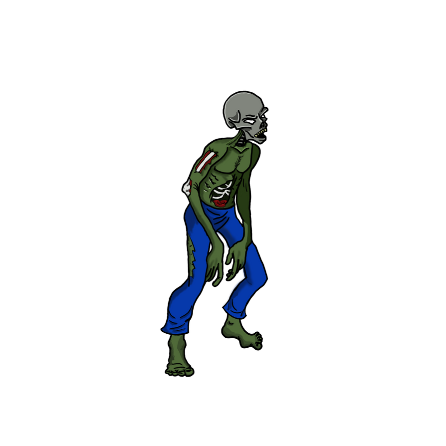 Zombie copy by AlexinMonsterland on DeviantArt