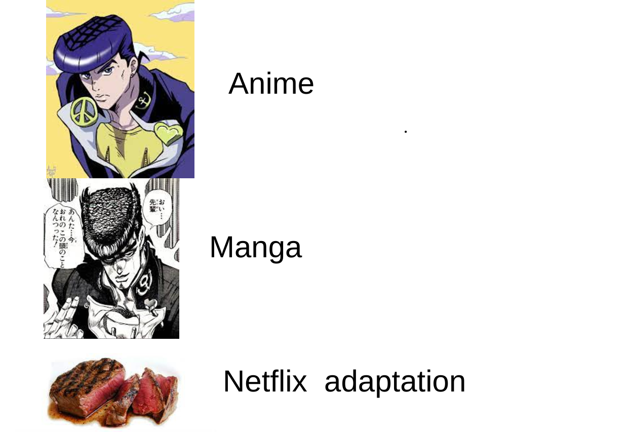 Netflix adaptation meme by RoiRanger on DeviantArt