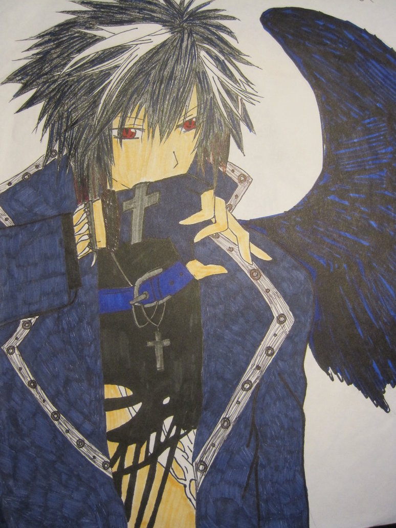 Anime Dark Angel Guy by leeana23 on DeviantArt
