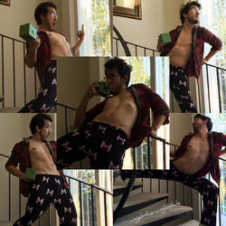 Markiplier Jammies Photo Shoot (Collage)