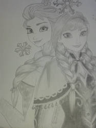 *-.Elsa and Anna.-*