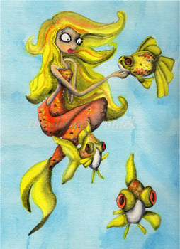 Goldfish Mermaid