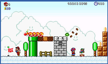 super mario all stars smb1 but in smm2 by DMDNAXINBOY on DeviantArt