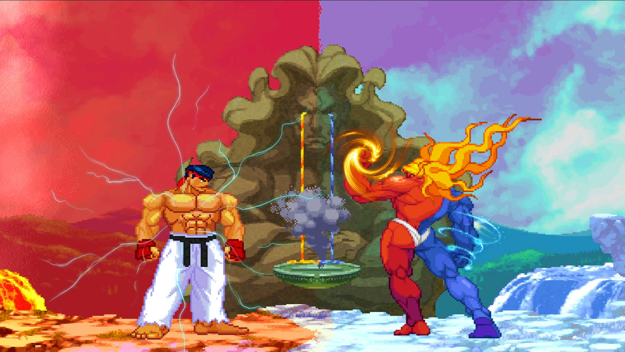 Shin Ryu VS Gill - Street Fighter X UDON Comic by VXC666 on DeviantArt