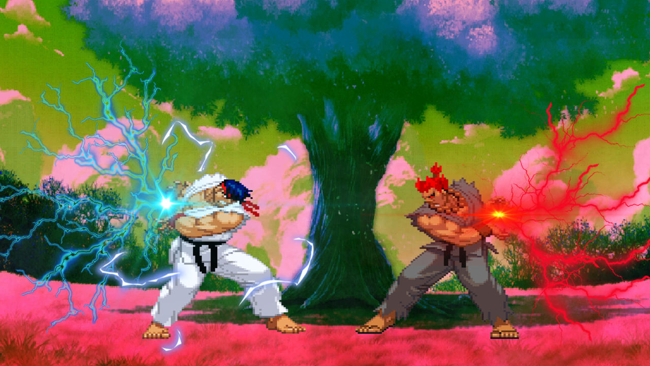 Akuma Ryu Rivalry Ryu Vs Akuma - Street Fighter Epic Battle by VXC666 on DeviantArt