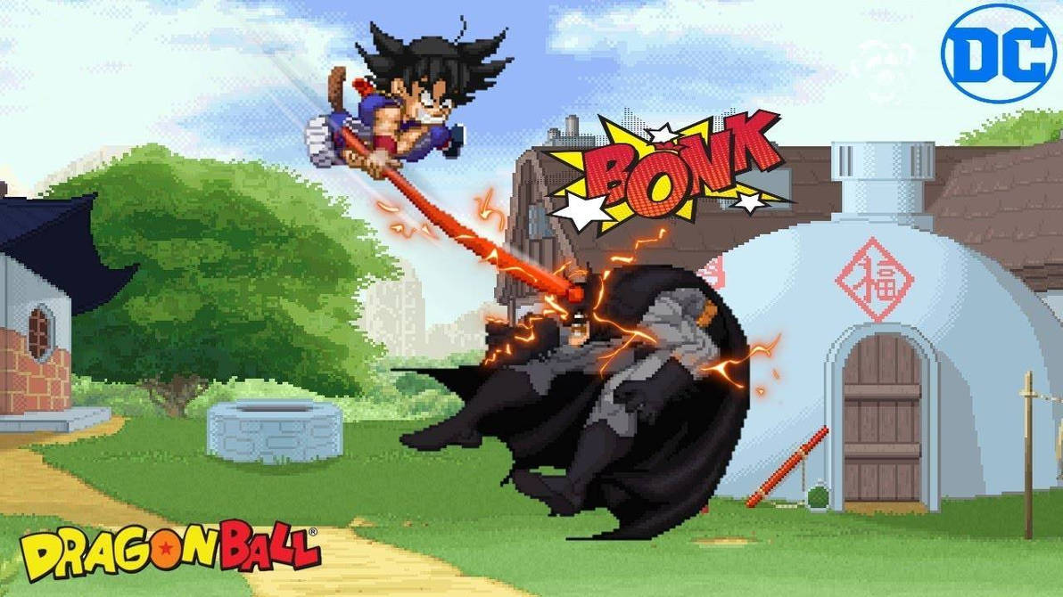 Batman Dbz Kid Goku vs Batman - Dragon Ball X DC Comics by VXC666 on DeviantArt