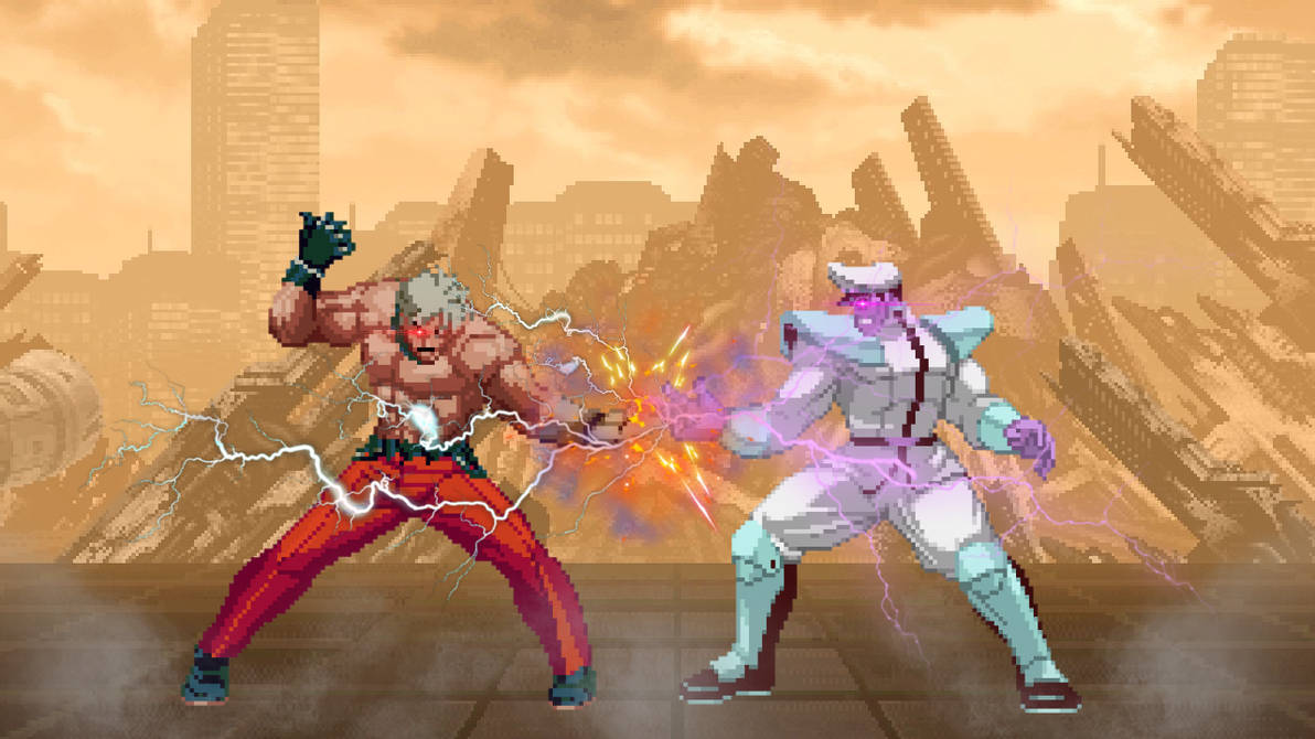 Shin Bison vs Omega Rugal 95 by VXC666 on DeviantArt
